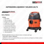 Potente y Eficiente! Aspiradora Black and Decker BDWD10-B3 2 Galones 1.5 HP  110V